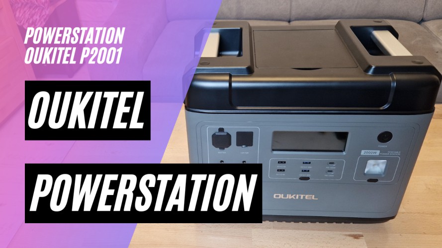 OUKITEL P2001 (2000Wh / 2000W) Powerstation (Solar Generator)