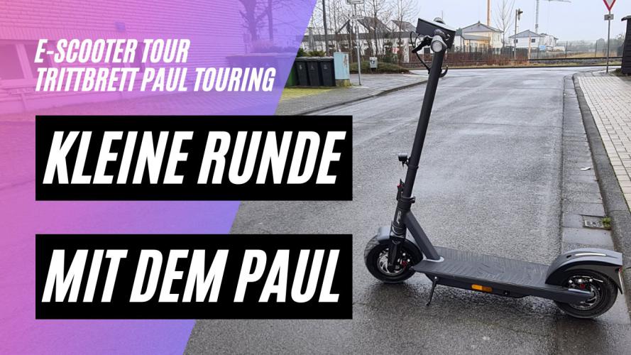 Kleine Runde mit dem Trittbrett Paul Touring (48V, 500W, 14,7AH)