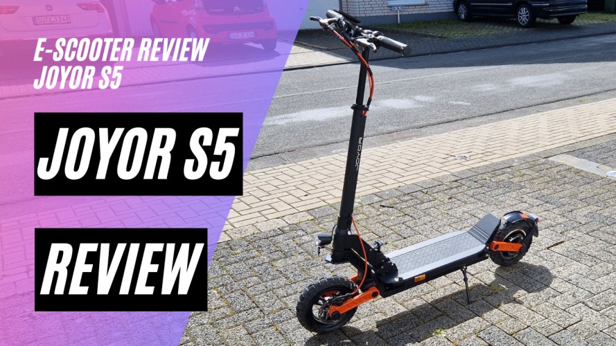 Joyor S5 - Review nach 86km (48V; 13AH; 500W)
