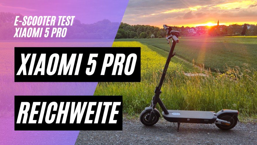 XIAOMI 5 PRO - Reichweitentest (48V; 10,2AH; 400W)