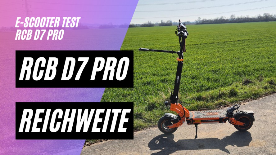 RCB D7 PRO ABE Ultra - Reichweitentest (48V; 27AH; 500W)