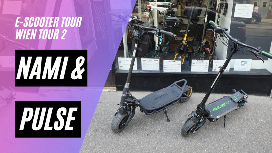 2. Wien Tour mit dem Nami Burn-e (Viper) und dem PULSE 10 Pro