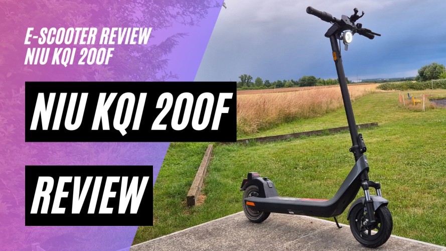NIU KQI 200F - Review nach 70 km incl. Reichweitentest (48V; 7,8AH; 350W)