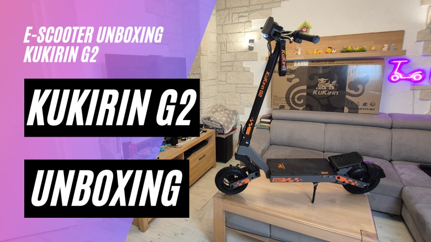 KuKirin G2 - Unboxing (48V; 15,6AH; 800W)