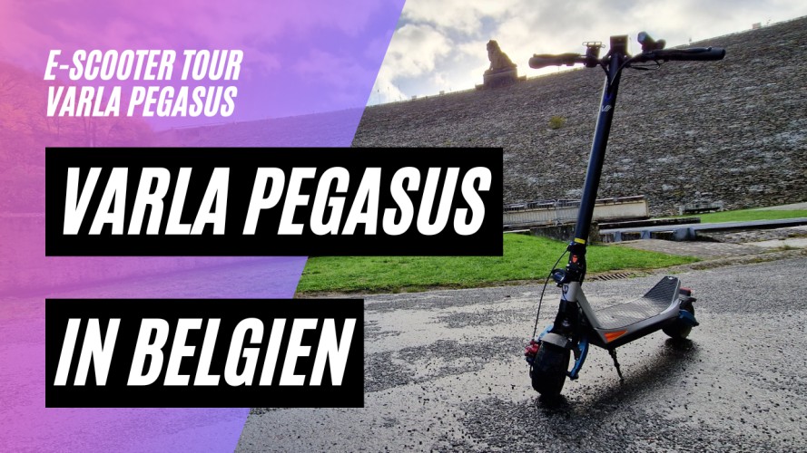 Varla Pegasus am Lac de La Gileppe, Belgien (2x 500W, 48V, 15,6AH)