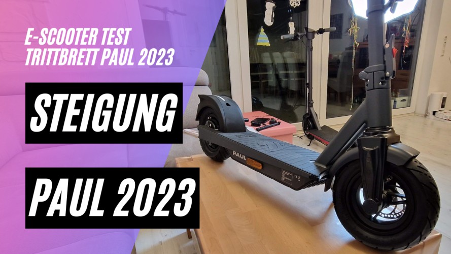 Trittbrett Paul 2023 - Steigung und Performance (48V; 19,6AH, 500W)