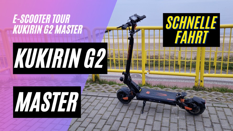 KuKirin G2 Master - schnelle fahrt  (2x1000W; 52V; 20,8AH)  für unter 1000€