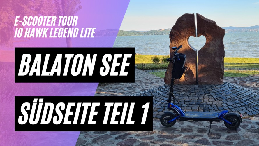 IO HAWK Legend Lite - Balaton See Südseite - Teil 1/4